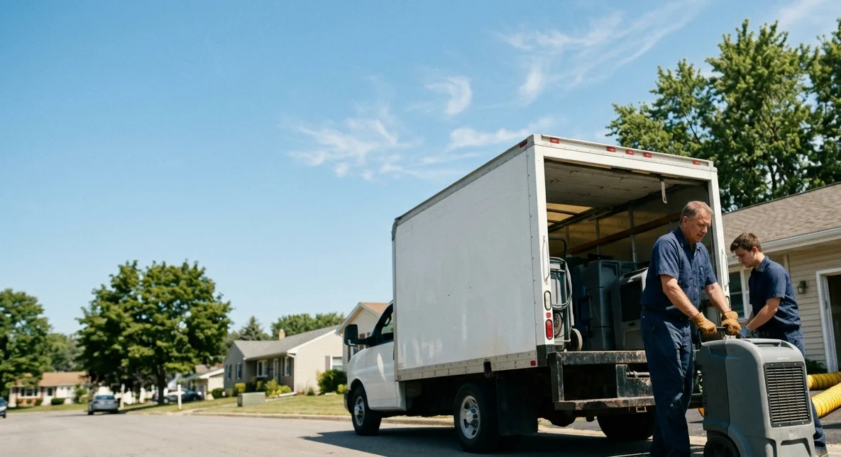 Water Damage Cleanup in Hamilton, OH near me